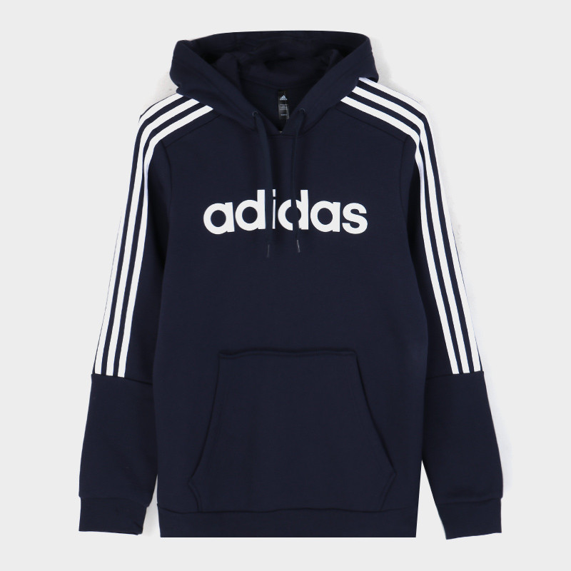 Adidas 阿迪达斯 男上衣 运动服跑步训练时尚休闲宽松舒适保暖连帽卫衣 EI8985 S EI8985