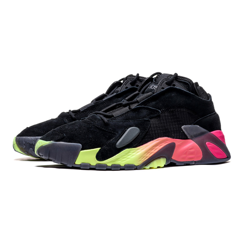 adidas阿迪达斯三叶草男鞋运动鞋休闲鞋EF1906 EF19061号黑色+碳黑+二度灰 40码