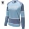 KELME/卡尔美2019秋季新款舒适保暖休闲卫衣女时尚拼色圆领套头衫 XXXL/180 淡蓝色