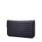Bottega Veneta/葆蝶家 女钱包羊皮经典编织长款拉链钱夹 114076 酒红色
