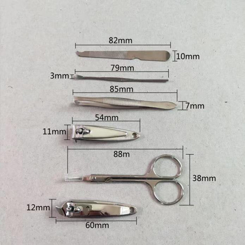 指甲刀套装 修剪指甲刀家用指甲钳修甲工具修脚刀 SMR-08
