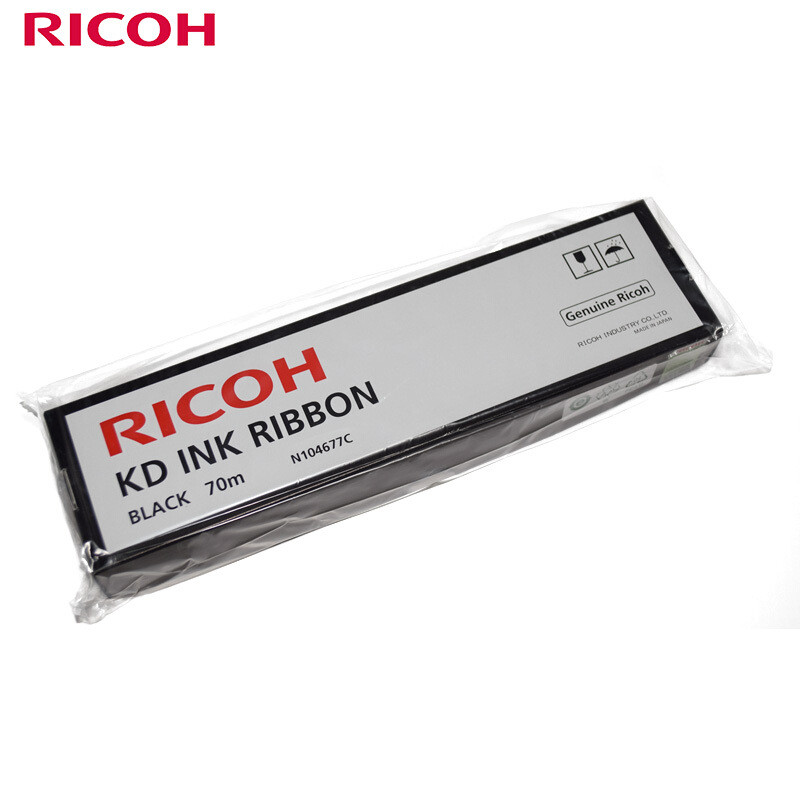理光(RICOH)N104677C 原装KD色带适用KD450/650/800宁选 黑色
