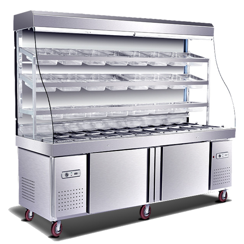 飞天鼠(ftianshu) 杨国福麻辣烫展示柜 冰柜冷藏冷冻保鲜冒菜柜1.8米