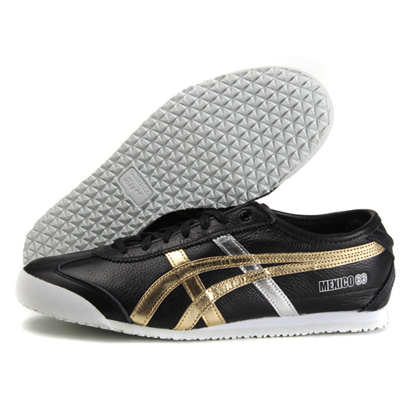 Onitsuka Tiger男鞋休闲鞋MEXICO运动休闲鞋D5V2L-9094 D5V2L-9094黑色+金色 39码