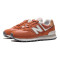 New Balance/NB女鞋休闲鞋574复古时尚休闲运动鞋WL574SYN WL574SYN桔色 37.5码
