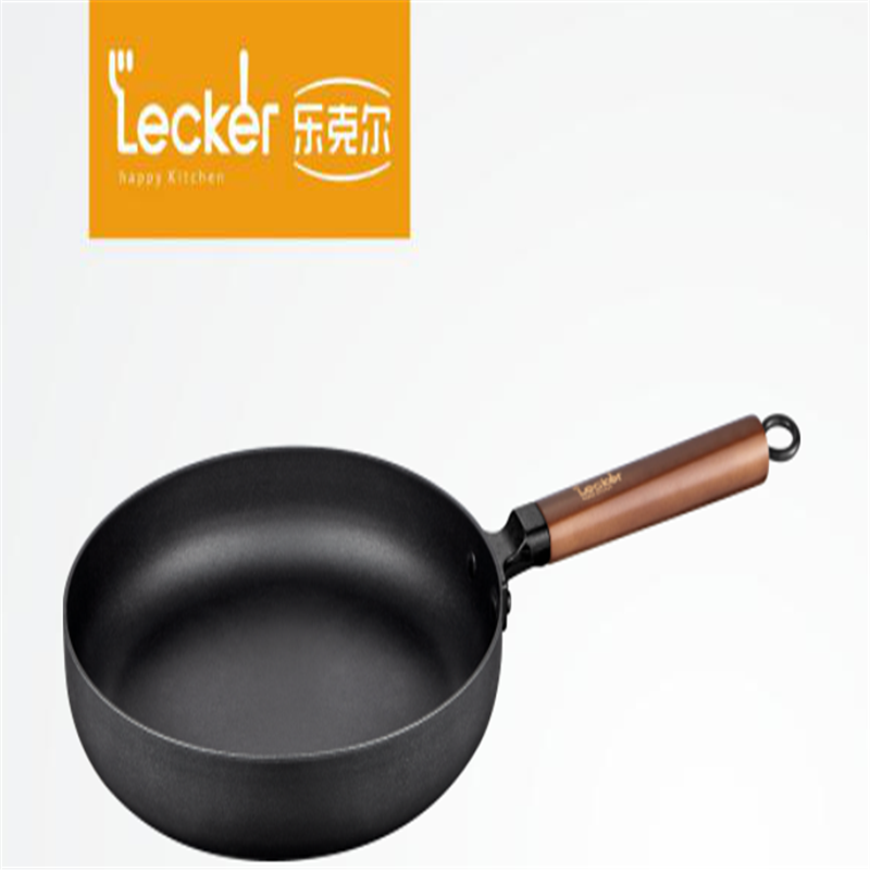 赫曼德(nolte) 乐克尔黑骑士（煎锅）型号KR-322 口径26cm 优质碳钢 单个价 黑色