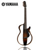 YAMAHA雅马哈吉他SLG200S/SLG200N民谣古典吉它旅行便携可接耳机电箱琴 SLG200S民谣棕色