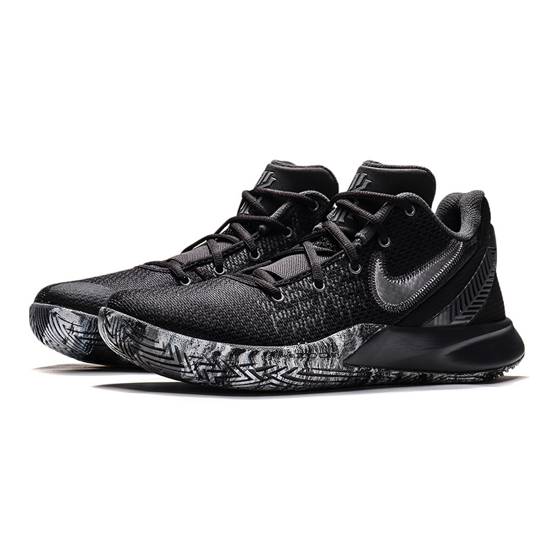 NIKE耐克男鞋篮球鞋拼接撞色时尚系带休闲运动鞋AO4438 AO4438-009黑+煤黑+冷灰+白金色 43码