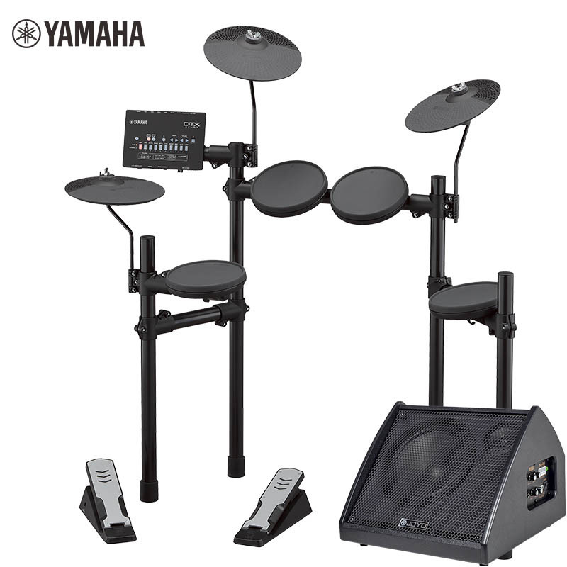 YAMAHA雅马哈DTX402K入门级电子鼓爵士鼓成年儿童通用电鼓套装+卓乐DA35音箱