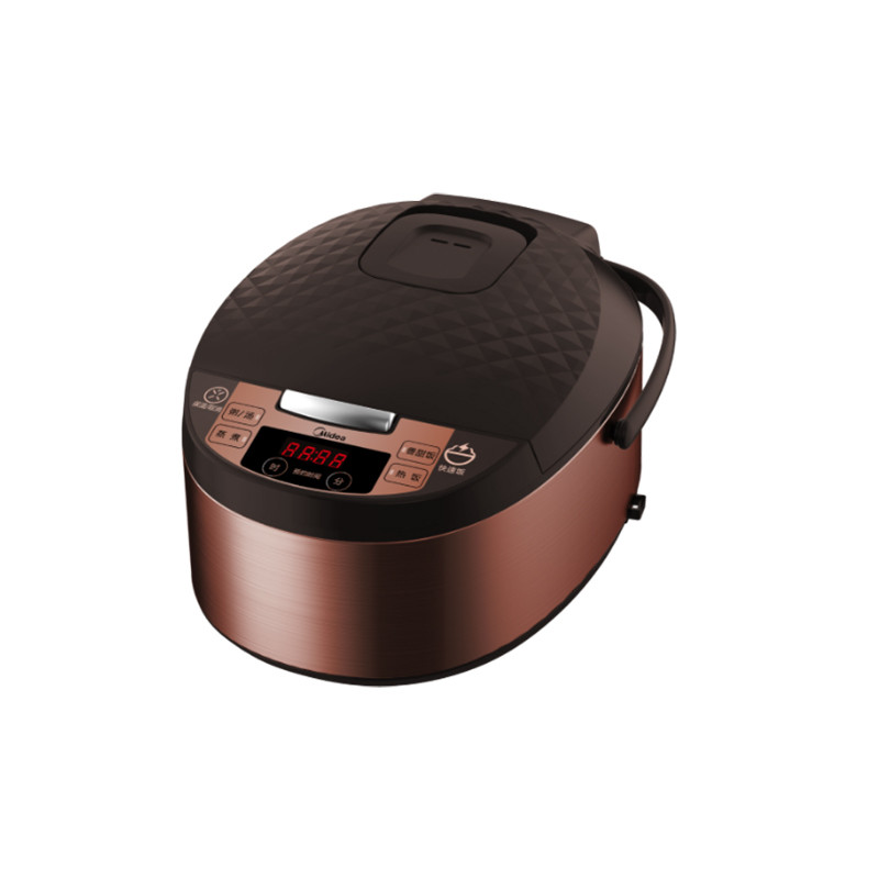 美的/Midea FS4073A 电饭煲 智能饭锅家用多功能预约 不粘电饭煲 预约功能 排水槽 底盘加热 黄晶蜂窝内