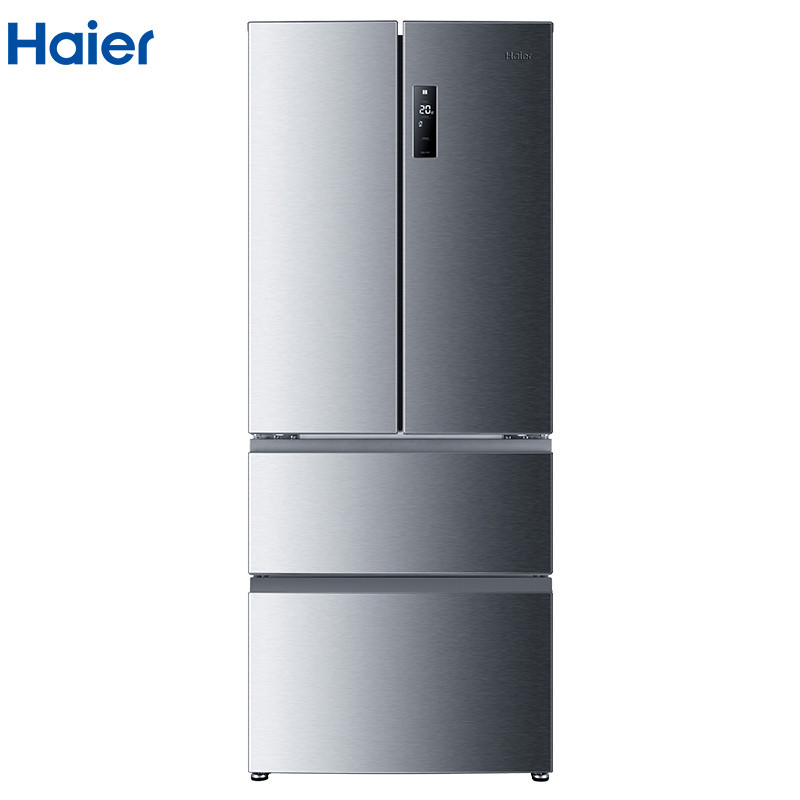 海尔（Haier）BCD-402WDBA 402升法式多门冰箱 风冷无霜 TABT杀菌 触屏智控节能 家用电冰箱