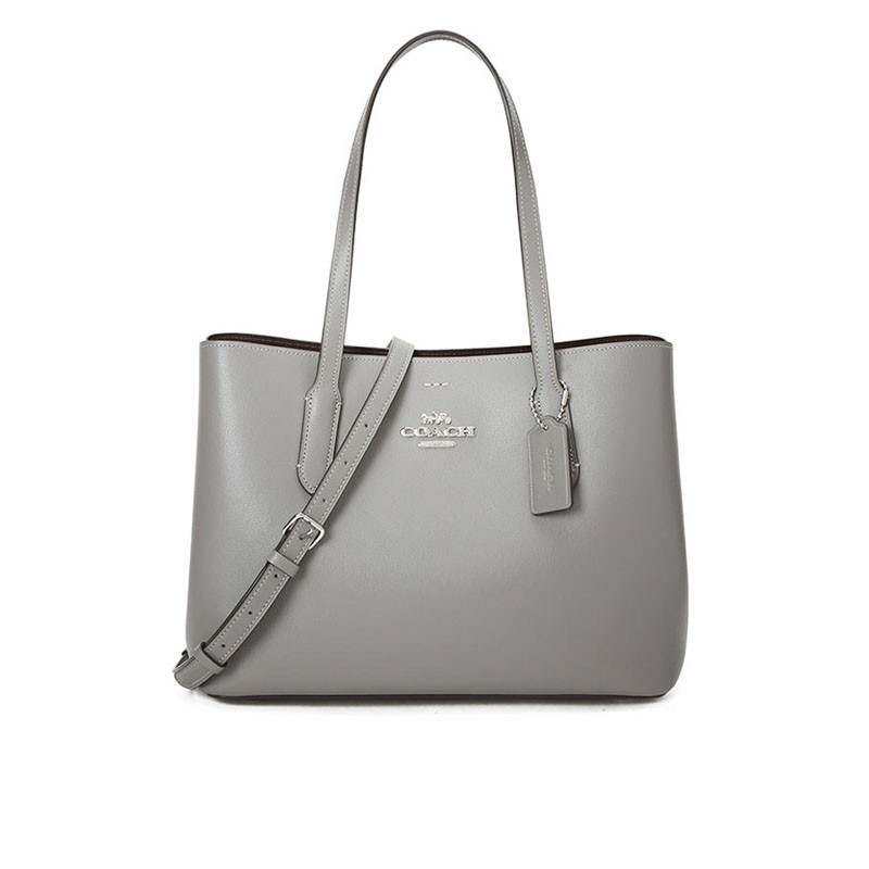 Coach/蔻驰 冬季新品女包AVENUE 纯色手拎单肩包 F48733 星空灰