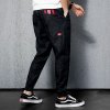 金盾(KIN DON)休闲裤男春夏季款哈伦裤运动长裤裤宽松大码潮牌裤子男韩版潮流卫裤 金盾迷彩裤6610浅灰松紧腰 36(4XL适合170-180斤)