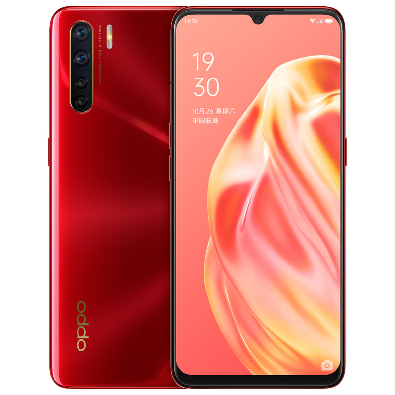 【oppo系列】oppo a91 8gb 128gb 摩登明红 全网通(代销)图片,高清