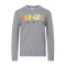 Kenzo 高田贤三 女款羊毛圆领长袖毛衣针织衫 F96 2TO618 808 S 94-珍珠灰LOGO图案
