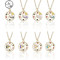 韩版闺蜜学生项链好朋友好姐妹友谊套装吊坠女生锁骨链 A15-4-1226(三件套)