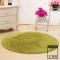 ins吊篮垫子阳台圆形地垫毛绒地毯椅垫卧室房间床边摇篮吊椅家用_87 1.8米圆加厚 咖啡色