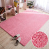 北欧灰色客厅沙发茶几地毯卧室满铺家用加厚床边地垫可水洗定制_1 200×120厘米 粉红色