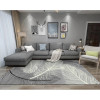 北欧风地毯地垫客厅茶几毯北欧摩洛哥风格现代ins易打理可擦洗_769 1.2*1.6米 天蓝色DT20