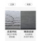 别墅大口半圆橡胶脚垫家用入户进耐磨垫子进户地垫垫地毯_3 60x90cm 多洛巴-浅灰色