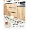 ins风厨房长条地垫现代家用防滑垫防水防油pvc可擦洗脚垫地毯_527 优惠组合装【75cmx45cm+150cmx45cm】 大熊猫