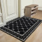 地垫进防滑家用入户垫子简约客厅卧室加厚定制脚垫口地毯垫_2 收藏加购，优先发货 016黑色