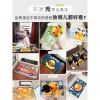 小鸭地毯垫进吸水脚垫卫浴口浴室防滑垫子卫生间地垫_3 50*80cm【童心未泯】 花花鸭-绿