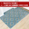 进地垫家用客厅卧室红色地毯喜庆地板脚垫定制口北欧入户垫子_261 70*140cm 善之行灰色