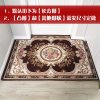 地垫进家用入户脚垫口地板垫子红色定制卧室客厅欧式厅地毯_262 160*230cm 花好月圆-咖啡色