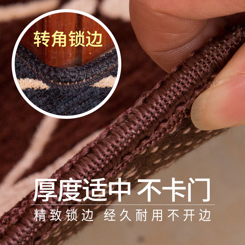 欧式进地垫玄关垫定制客厅口地毯家用防滑脚垫入户垫子_925