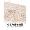 小鸭卫生间地垫地毯垫厨房吸水脚垫浴室防滑垫子_2 50*80cm【品牌保证】 小黄鸭-米白色