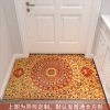 简约入户地垫家用脚垫进厅地毯垫口防滑垫定制家用垫子_1_309 0.6&times;0.9米（支持裁剪，可定制） 桔红色埃及风情