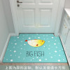 简约入户地垫家用脚垫进厅地毯垫口防滑垫定制家用垫子_1_309 0.6&times;0.9米（支持裁剪，可定制） 浅绿色BIGFISH