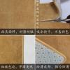 吸水卫浴地垫垫卫生间浴室垫子厨房防滑家用厕所脚垫地毯_64_211 尺寸定制（40元一平米） 草绿色