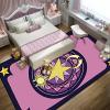 客厅卧室沙发茶几地毯满铺少女房间防滑床边毯垫可定制尺寸_210 1.6x2米 紫色魔法阵