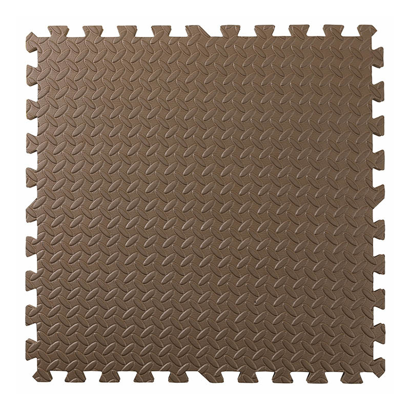 咖色 60*60*2.5cm【4片装送8根边条】