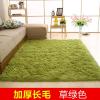 北欧地毯简约现代卧室满铺客厅茶几沙发榻榻米床边地垫可定制_227_673 2.0x3.0米送门垫 草绿长绒