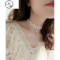 choker锁骨链性感短款脖子饰品黑色蕾丝简约项链颈链锁骨配饰复古_1 14