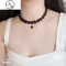 choker锁骨链性感短款脖子饰品黑色蕾丝简约项链颈链锁骨配饰复古_1 14