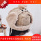 宝宝帽子秋冬季男童加绒保暖雷锋帽儿童护耳帽女童小孩冬天加厚潮_3 TTM-20-黑色1-6岁（适合头围46-52cm）护耳护脖