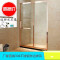 一字型淋浴房淋浴玻璃隔淋浴屏卫浴卫生间玻璃干湿分离隔断 3033型号亮光色350元1平方米不含蒸汽1平方米