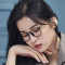 SUN TILES可配近视眼镜女男有度数韩版潮复古眼睛框镜架男款平光网红款大圆脸2212 镜框+1.61变色防蓝光镜片（近视500度以内）