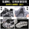 【苏宁严选直播热卖大促发售】冬季男鞋运动鞋休闲老爹鞋高帮加绒保暖棉鞋大码48aj鸳鸯篮球_809 【鸳鸯】黑/白(不加绒) 42