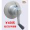 好晾衣架配件钢丝绳手柄7260型手摇器 摇把750-760-620 8通用_994_312 银色手摇器+免打孔底座+工具60元【免打孔手摇器】