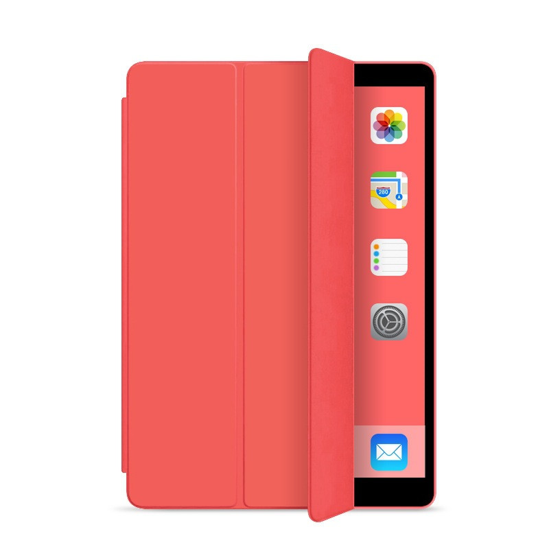 酷猫(my cool cat) iPad10.5三折保护套带软壳 红色