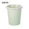 优思居带压圈分类垃圾桶家用厨房卫生间客厅卧室大号垃圾篓垃圾筒_2_419 淡绿中号