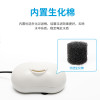 乌龟缸过滤器龟缸吸粪便免换水内置底滤龟箱水循环低水位静音净水 默认尺寸 大号替换版3片（无过滤器）