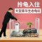 乌龟缸大型鱼宠物龟养乌龟专用水龟饲养箱特大号超大家用养龟大号 默认尺寸 34cm中号裸缸（送礼包）