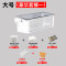 乌龟龟缸过滤器低水位免换水小鱼缸过滤盒净水养龟外置上滤过滤_1 默认尺寸 大号过滤盒【豪华套餐1】