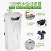 养龟盆乌龟缸带晒台养乌龟专用生态龟缸小型别墅家用豪华水陆创意_2 默认尺寸 中号缸标配.